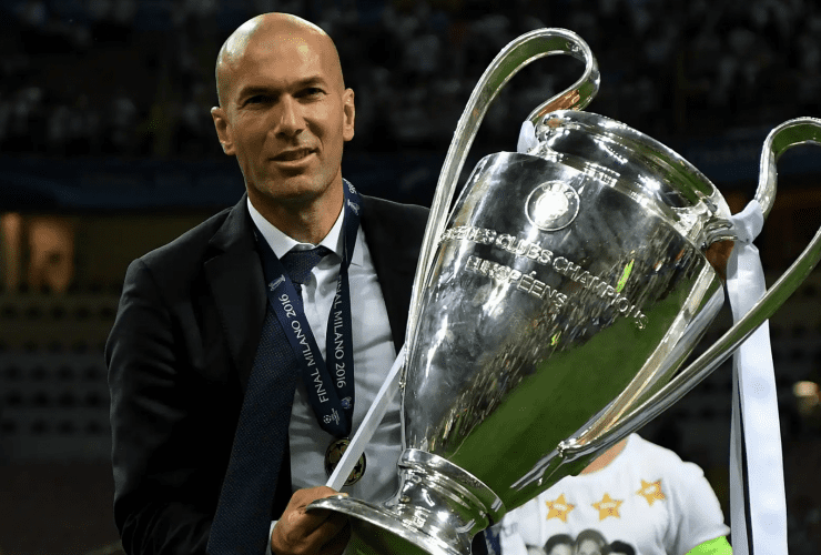 Zidane Champions League Beker